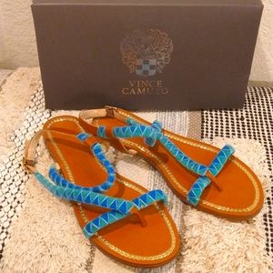 Brand New Vince Camuto Velvet Sandal